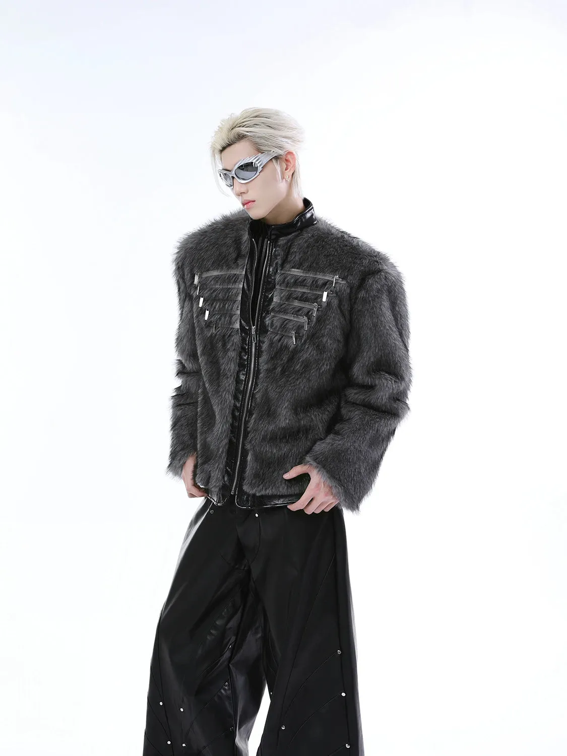 【24s Dec.】Faux Fur Zip Jacket