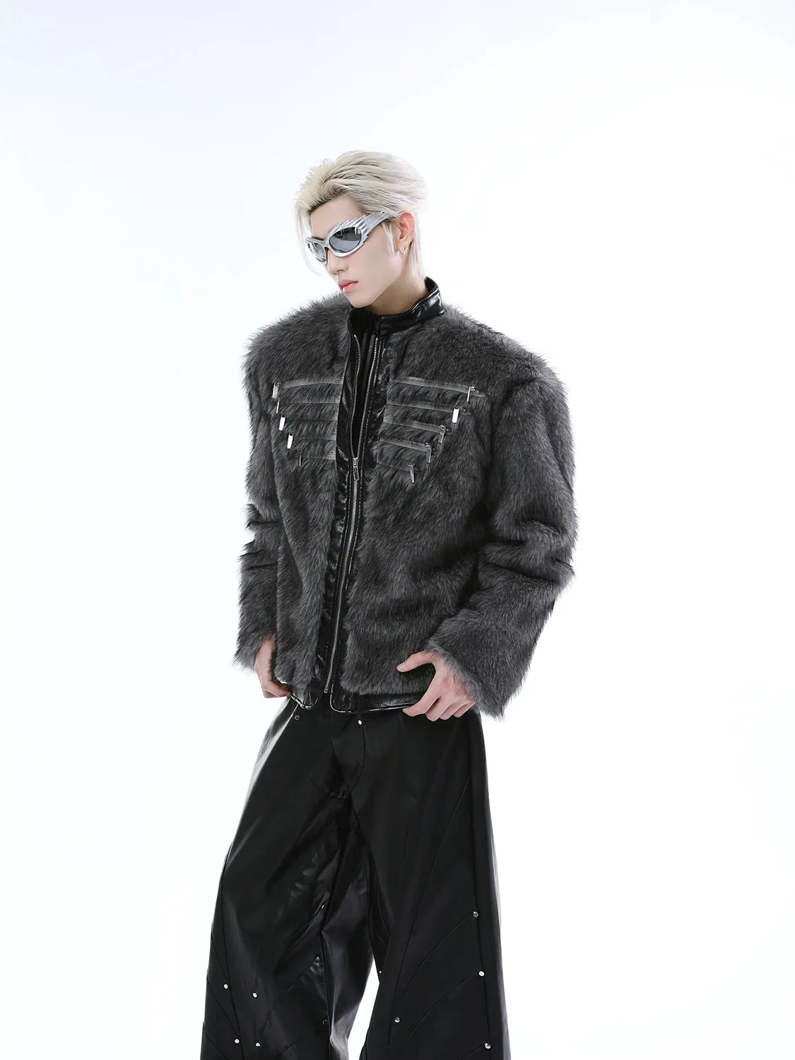 【24s Dec.】Faux Fur Zip Jacket