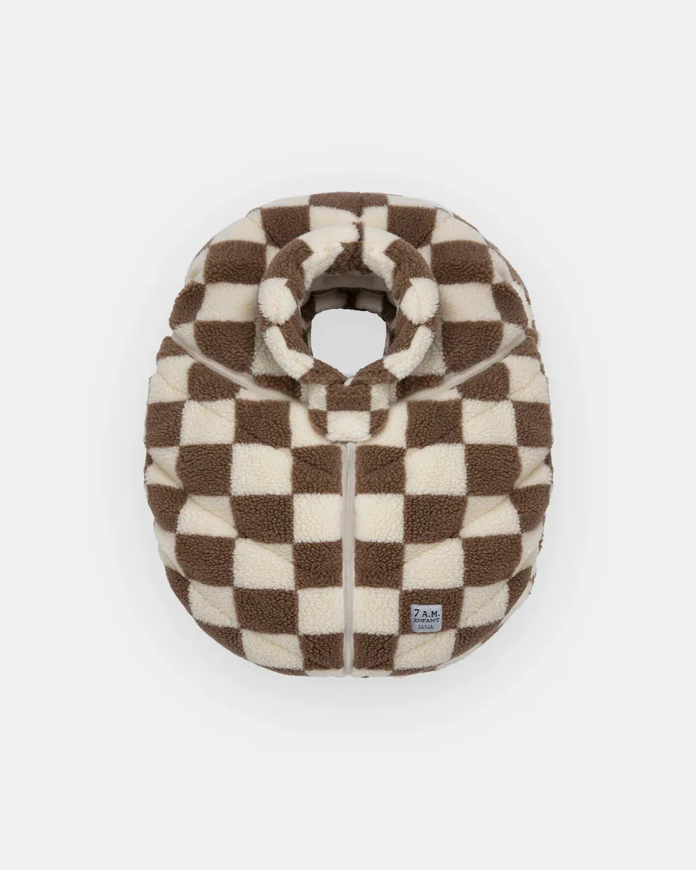 7 A.M. Car Seat Cover & Stroller Cocoon - Checker Berber