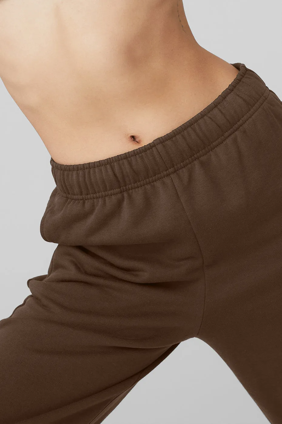 Accolade Straight Leg Sweatpant - Espresso