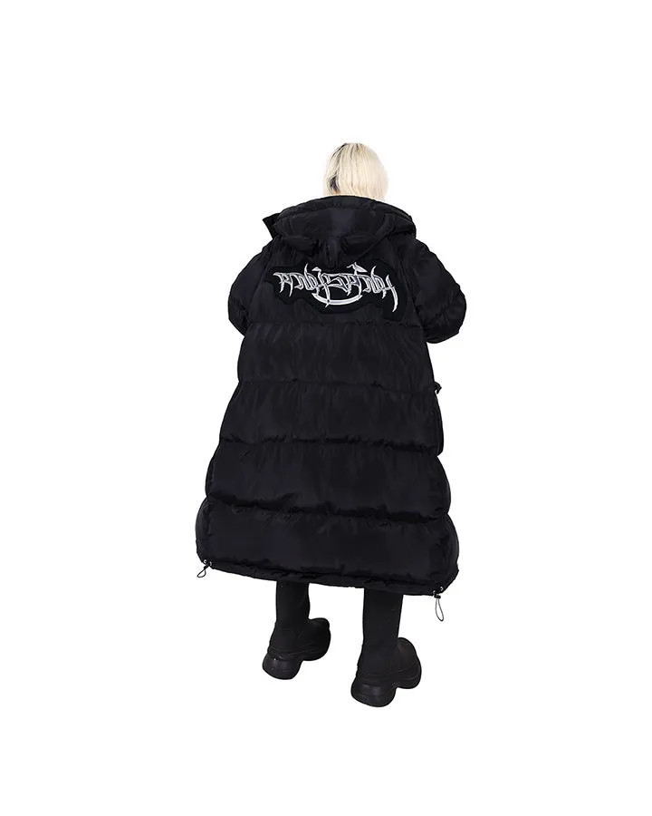 Black Cat Ear Down Coat