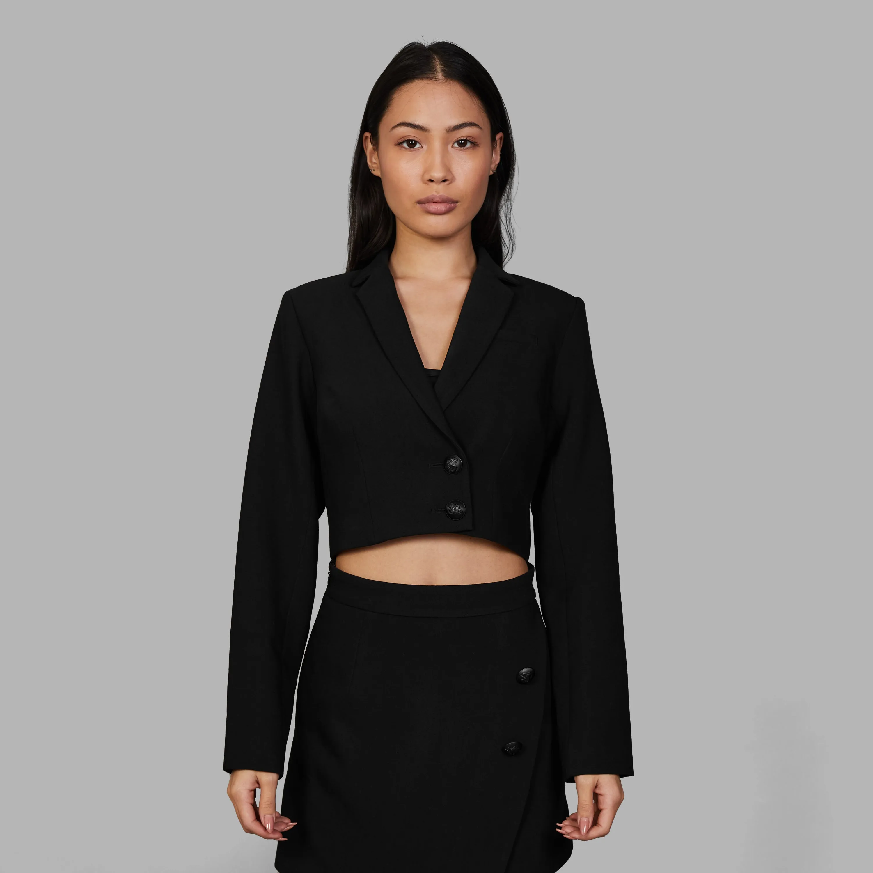 Blvck Cropped Blazer