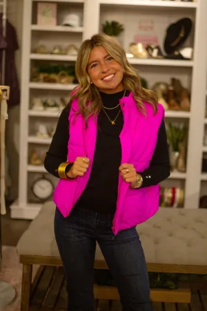 Bright Pink Vest