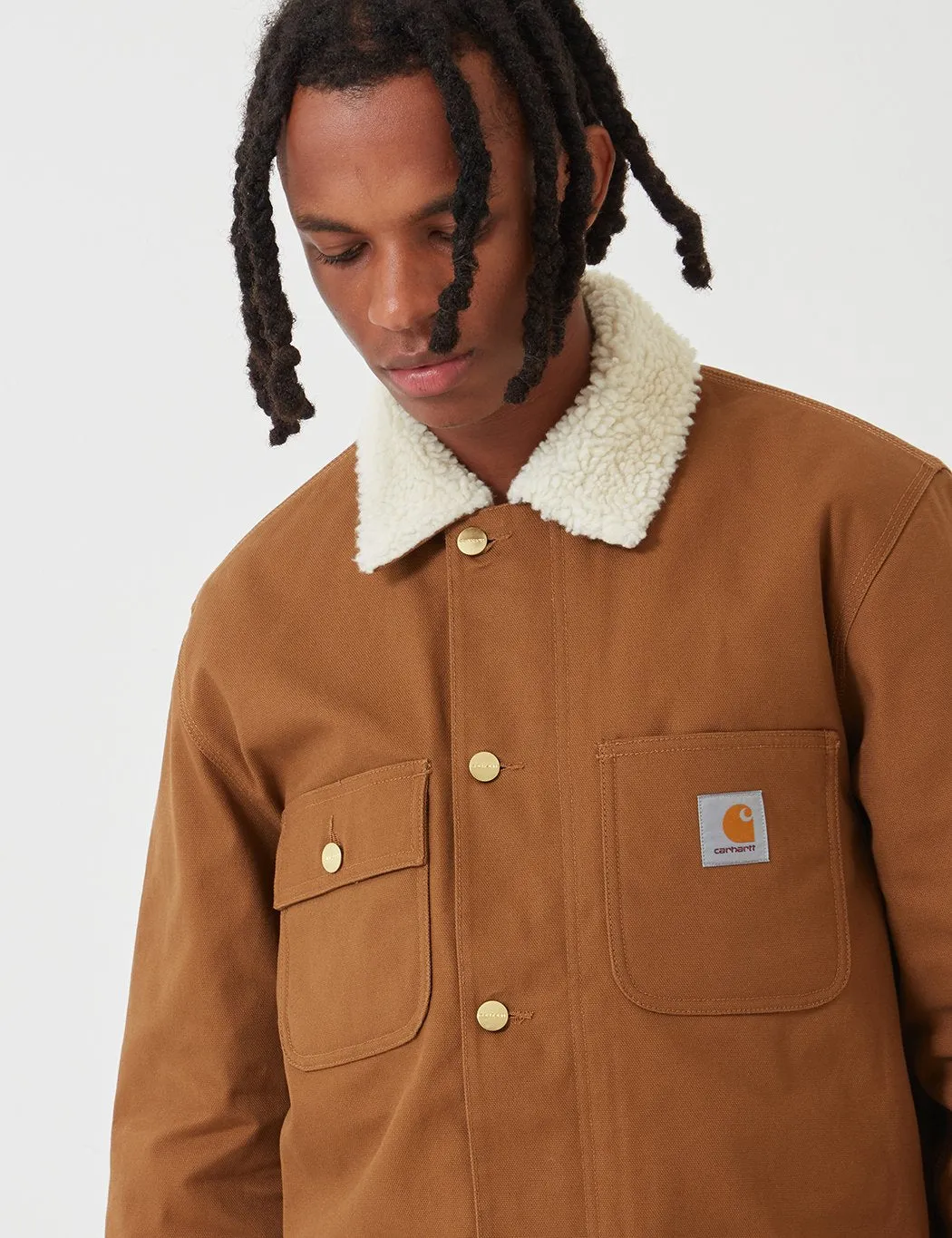 Carhartt-WIP Fairmount Coat - Hamilton Brown Rigid