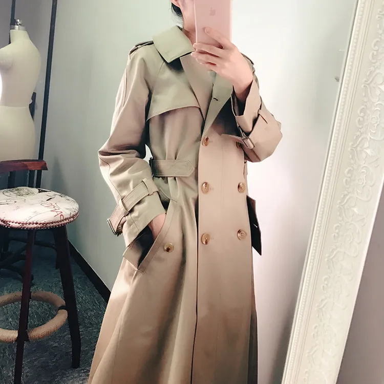 City Commuter Spring Coat women's mid-length style 2022 Cotton Coat