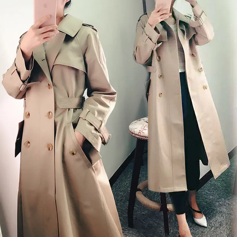 City Commuter Spring Coat women's mid-length style 2022 Cotton Coat