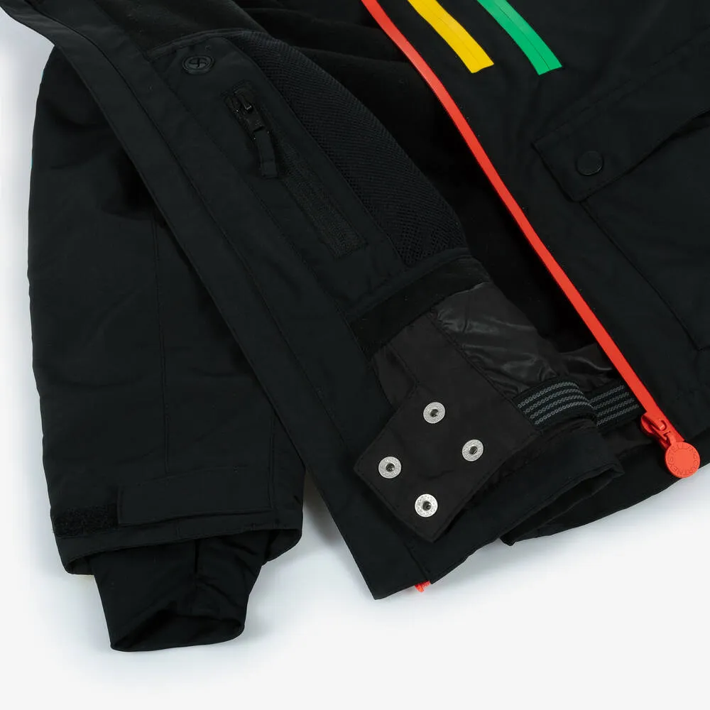 Colourblock Zip Ski Jacket