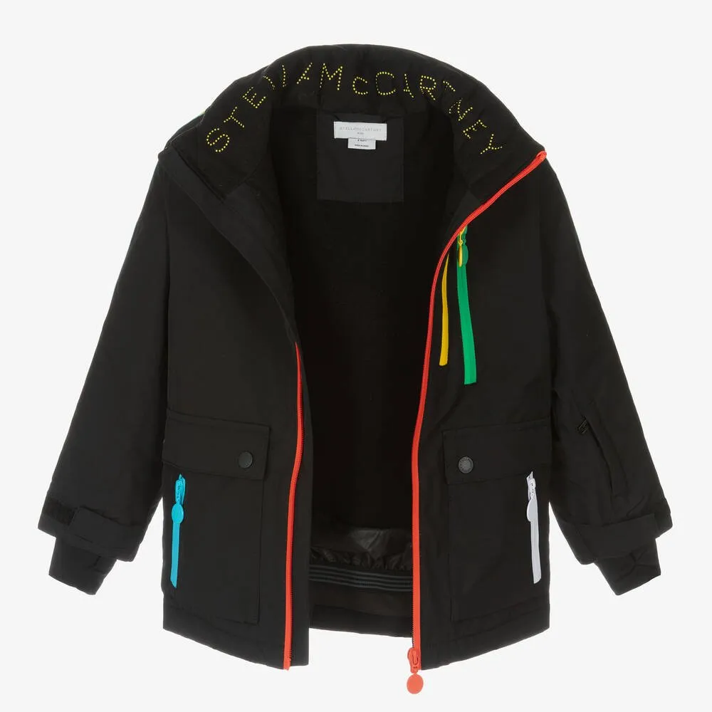 Colourblock Zip Ski Jacket