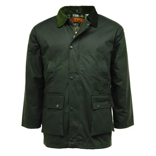 Game Classic Padded Wax Jacket up to 5XL - Durable, Weather Resistant & Stylish Outerwear