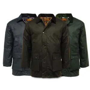 Game Classic Padded Wax Jacket up to 5XL - Durable, Weather Resistant & Stylish Outerwear