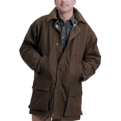 Game Classic Padded Wax Jacket up to 5XL - Durable, Weather Resistant & Stylish Outerwear