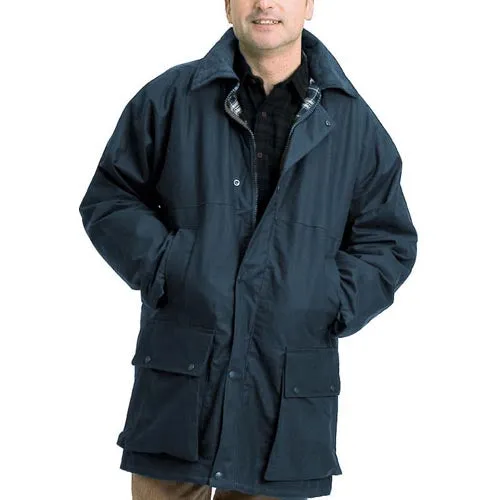 Game Classic Padded Wax Jacket up to 5XL - Durable, Weather Resistant & Stylish Outerwear