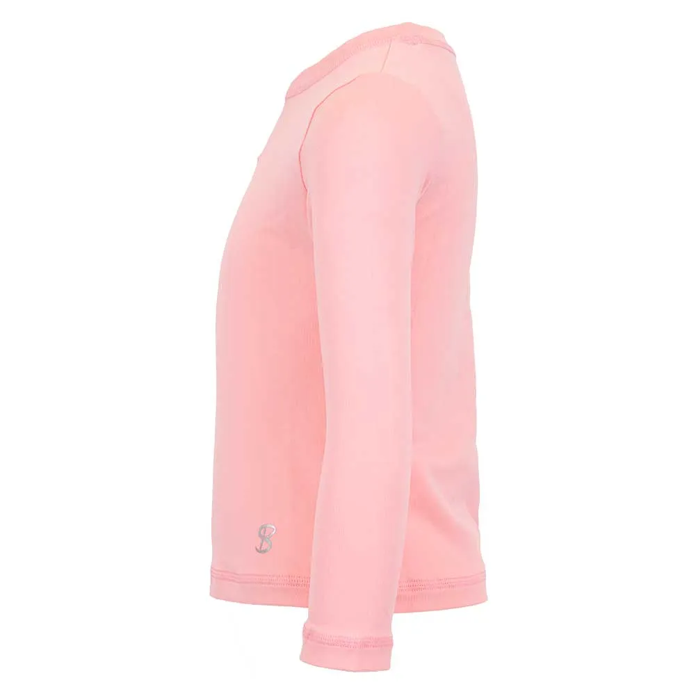 Girls' UV Colors Long Sleeve Tennis Top Bubble