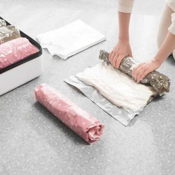 Hand Roll Compression Bag For Travel Bag