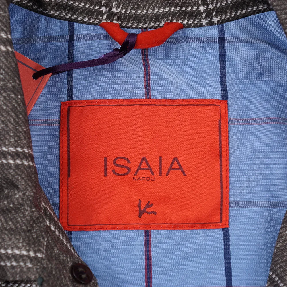 Isaia Lightweight Printed Flight Jacket