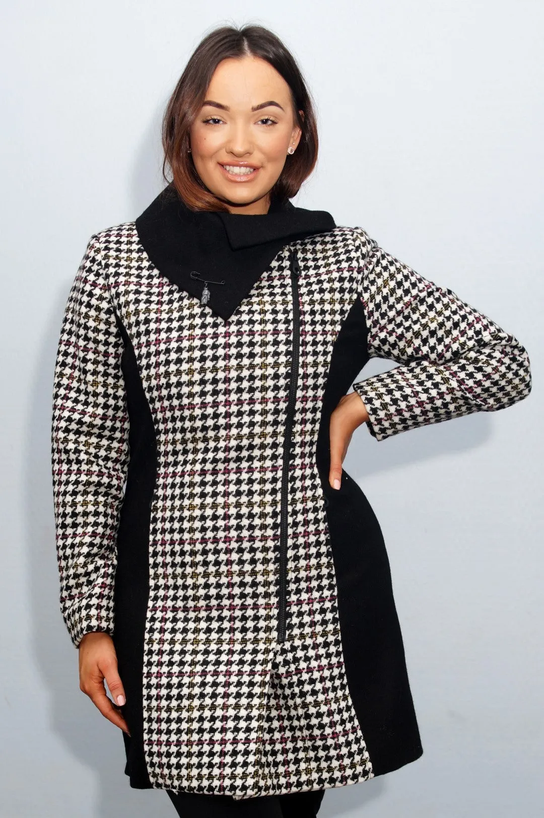 Jack Murphy-Ladies Chelsea-Tweed Coat-just £100-JAC696