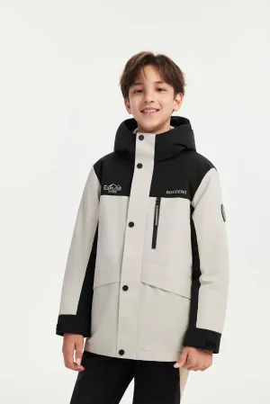 Kid's 3 in 1 Waterproof Hoody Down Jacket