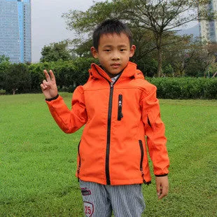 Kids Softshell Windbreaker Jacket additional colors -  Free Shipping to N.A.