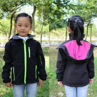 Kids Softshell Windbreaker Jacket additional colors -  Free Shipping to N.A.