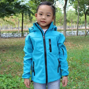 Kids Softshell Windbreaker Jacket additional colors -  Free Shipping to N.A.