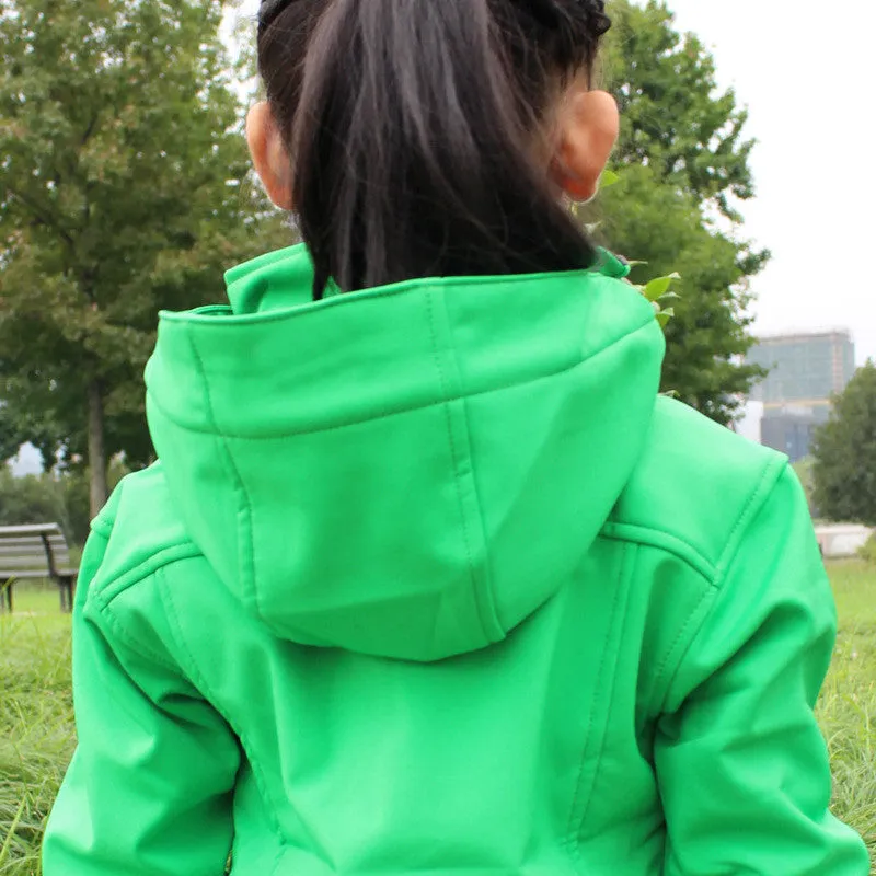 Kids Softshell Windbreaker Jacket additional colors -  Free Shipping to N.A.