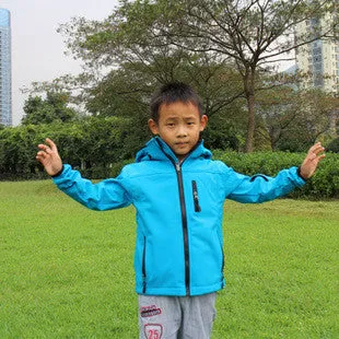 Kids Softshell Windbreaker Jacket additional colors -  Free Shipping to N.A.