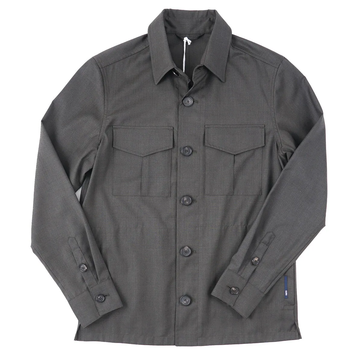 Manto Lightweight Wool Shirt-Jacket