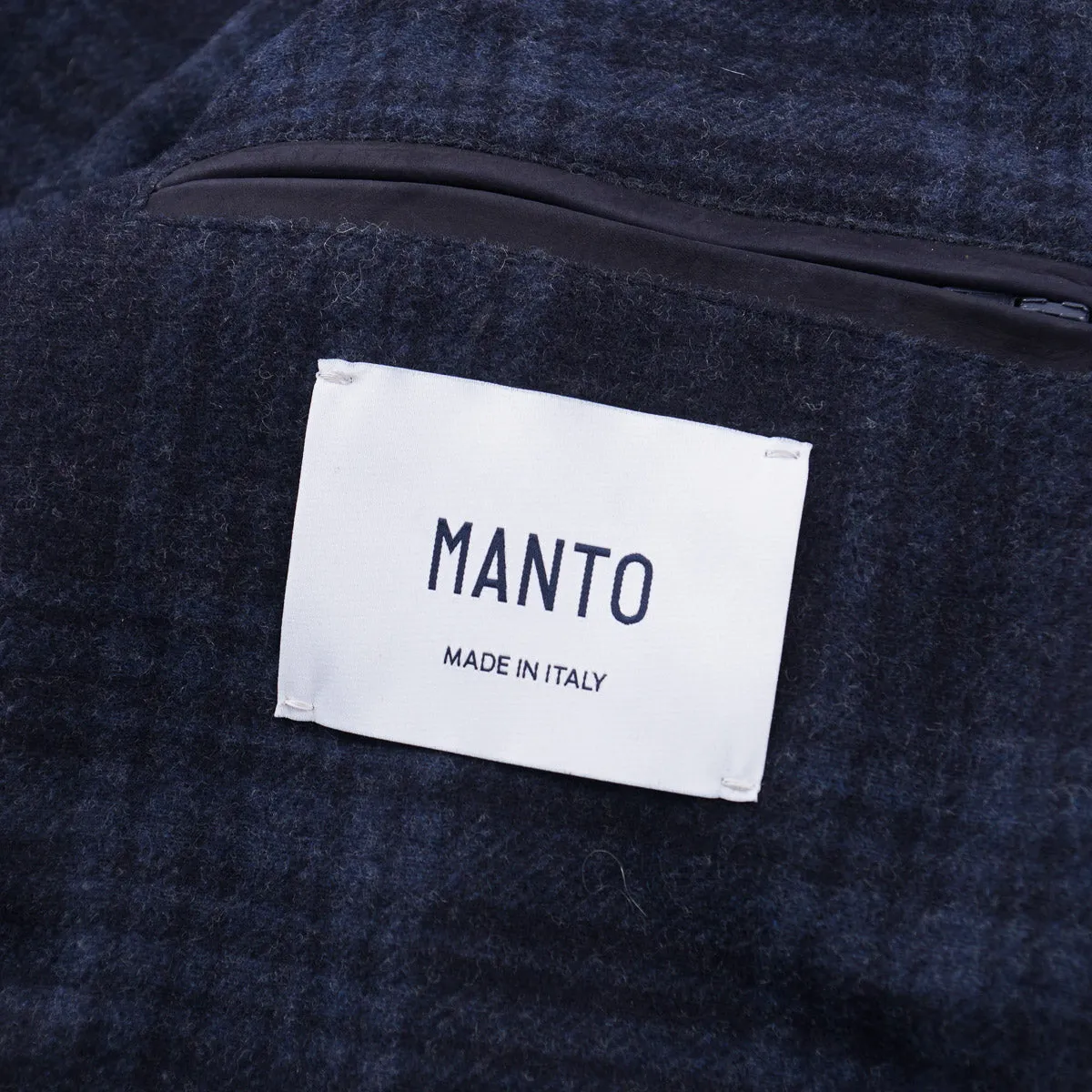 Manto Wool-Lined Baby Calf Leather Jacket