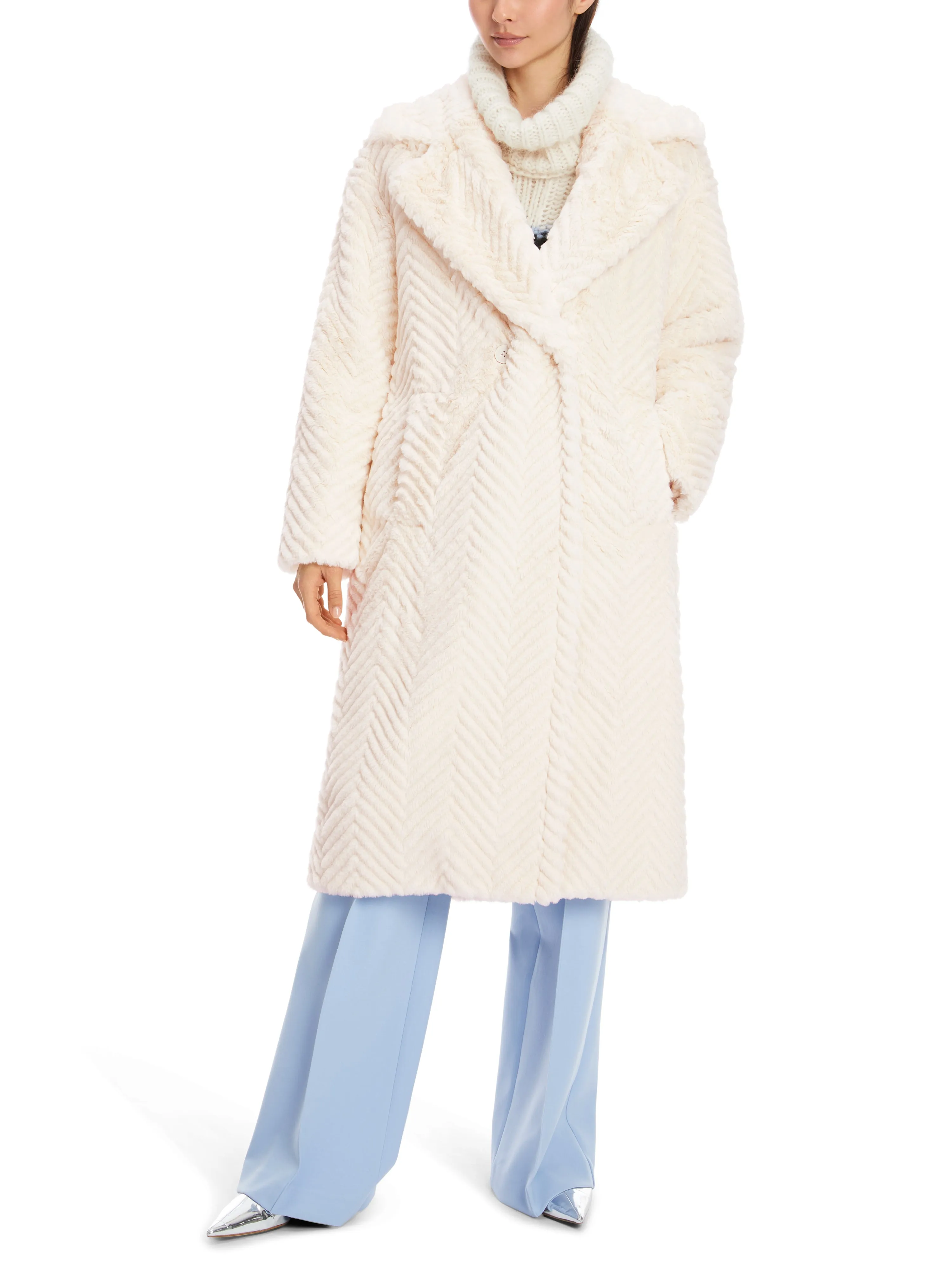 MARC CAIN Cream Coat