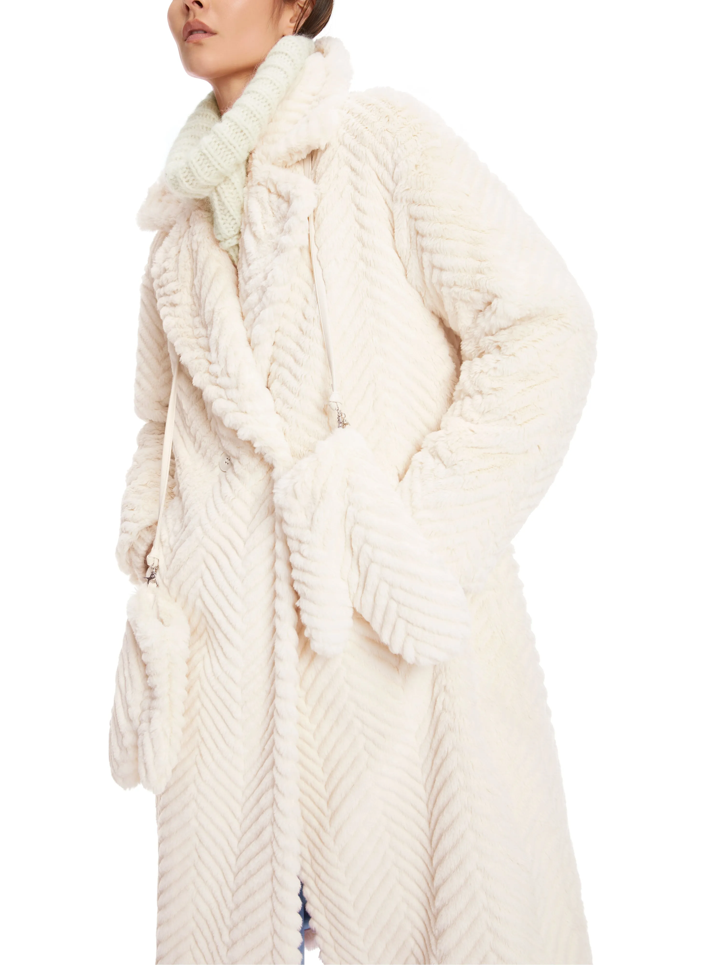 MARC CAIN Cream Coat