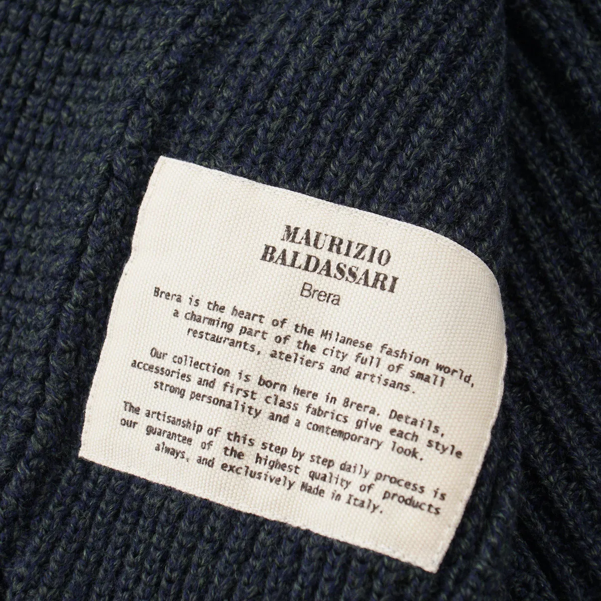 Maurizio Baldassari Knit Wool Sweater-Blazer