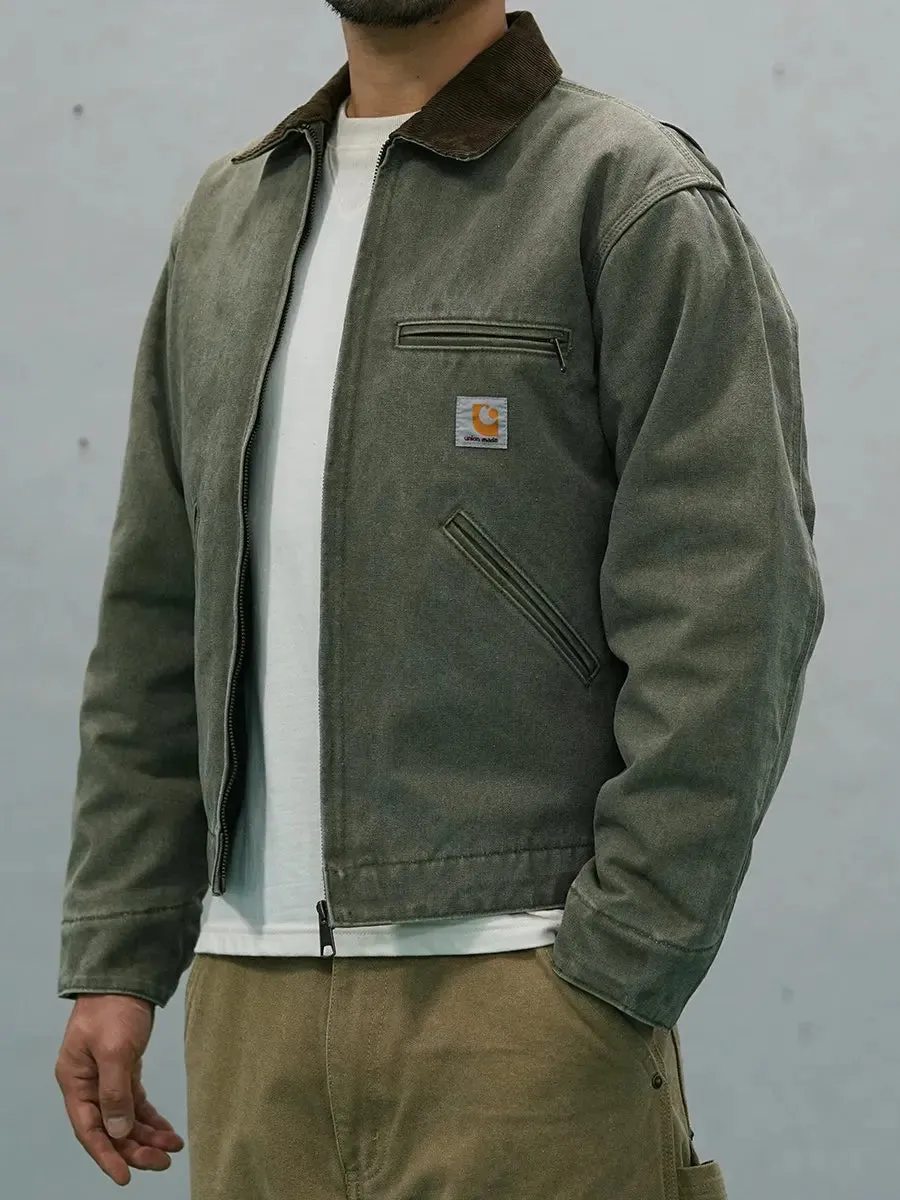 Men's Distressed Detroit Jacket