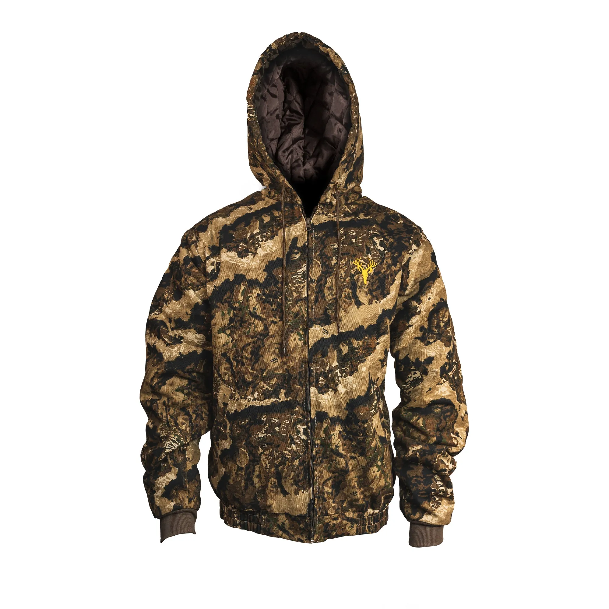 Men's Insulated Twill Camo Hunting Jacket