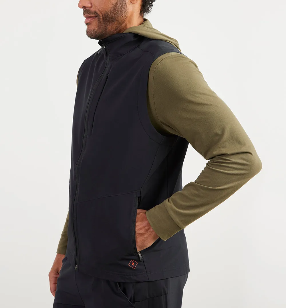 Oslo Travel Vest Standard Fit - Tarmac Black