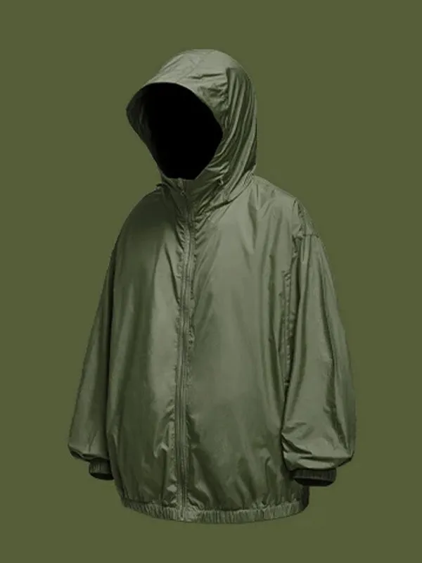 Packable Lightweight UV Protection Jacket in Dark Green Color