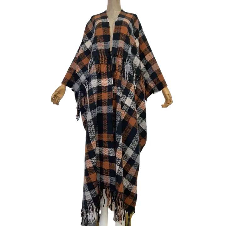 Pre Order:  Premium Chic Plaid Winter Cardigan - WINI