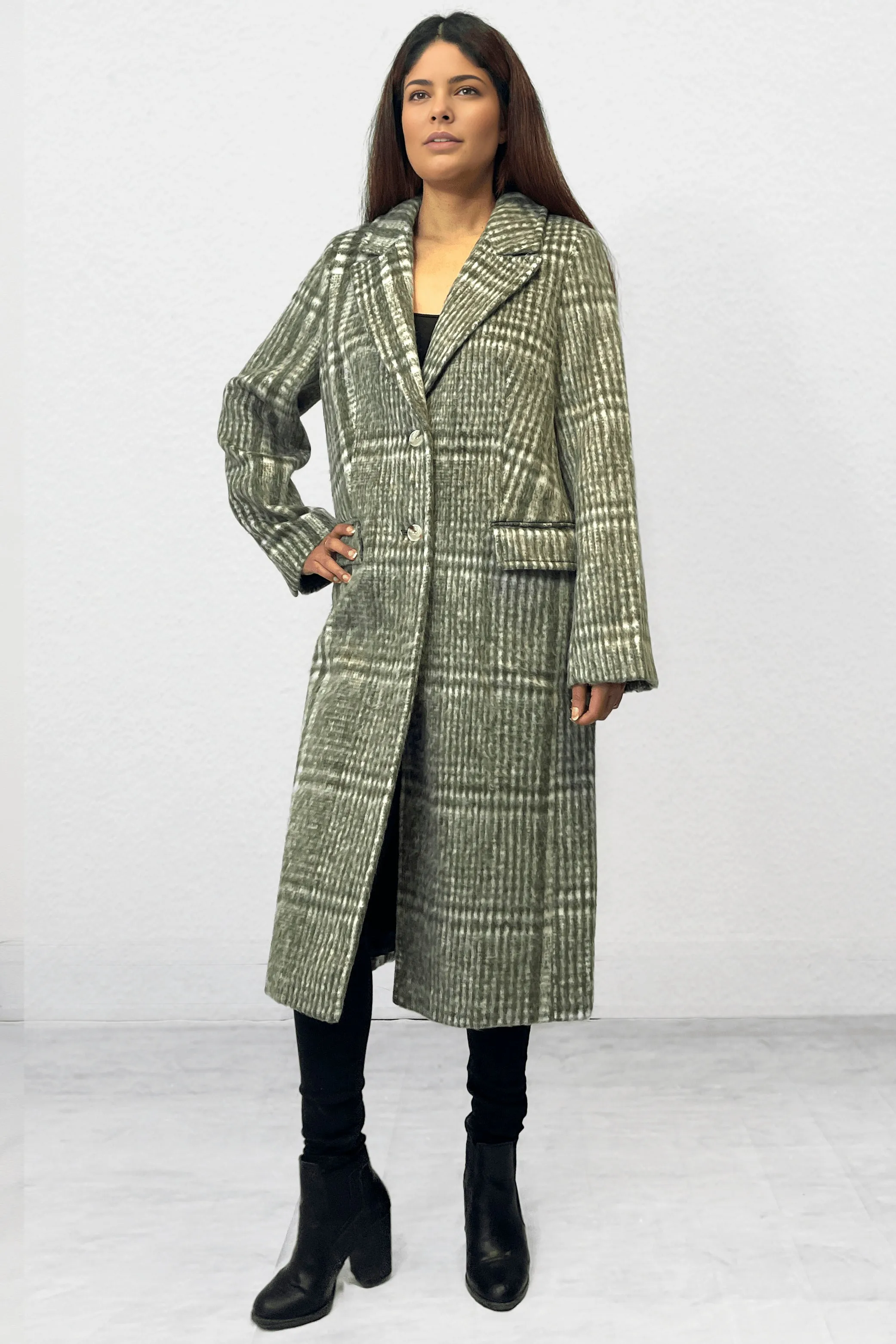 Relaxed City Smart Coat - GREEN