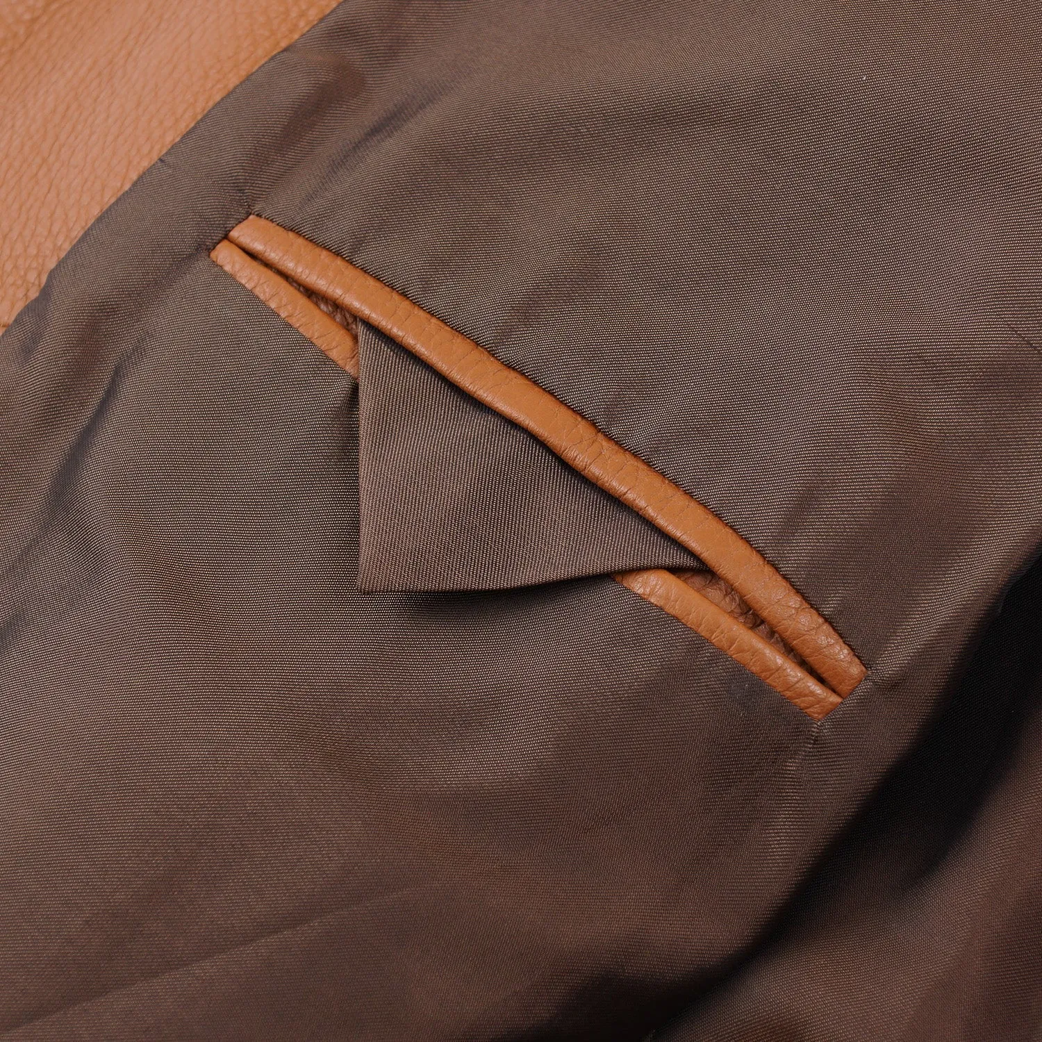 Rifugio Deerskin Jacket with Beaver Collar