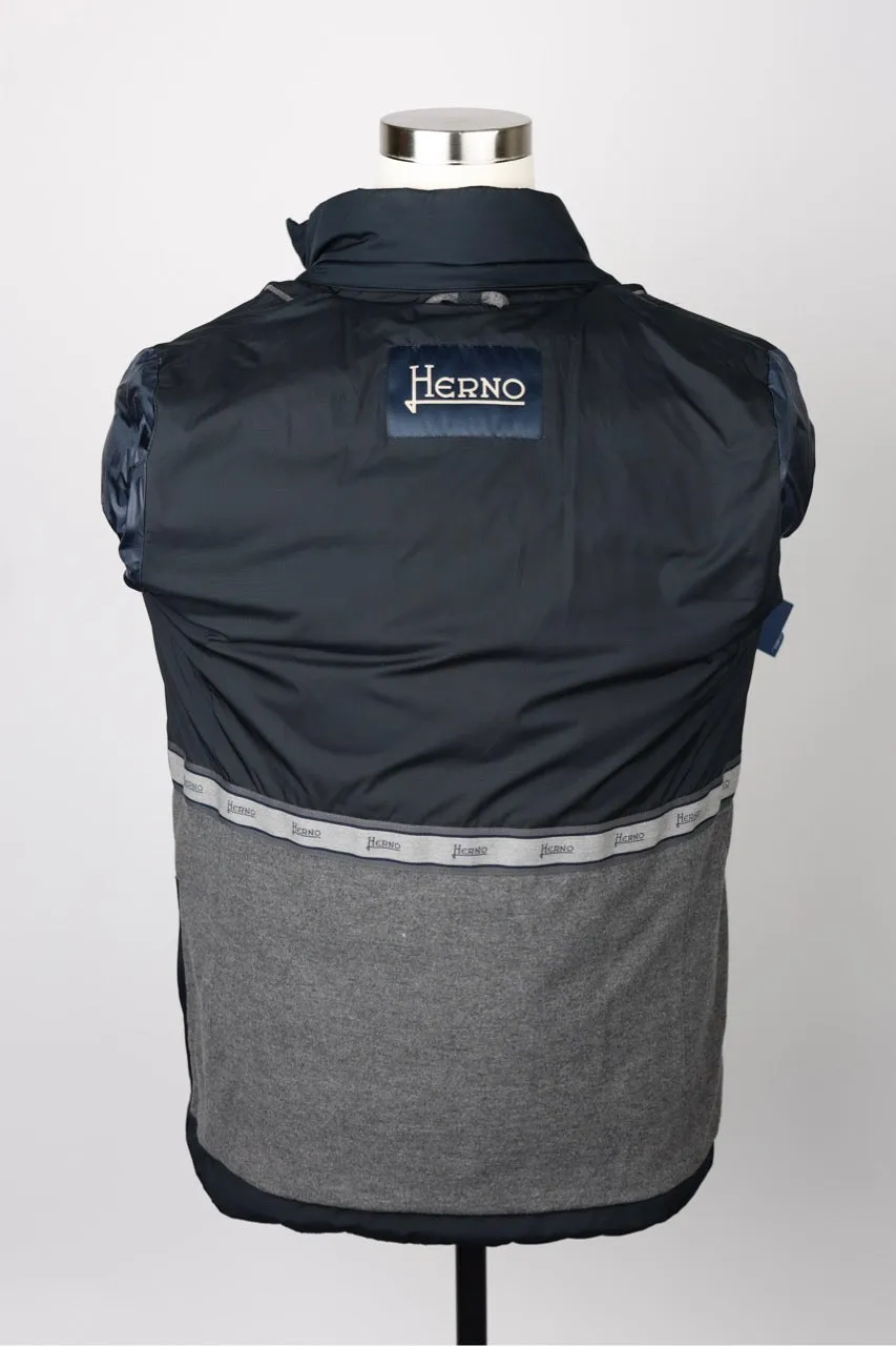 Short Puffer With Insert Jacket