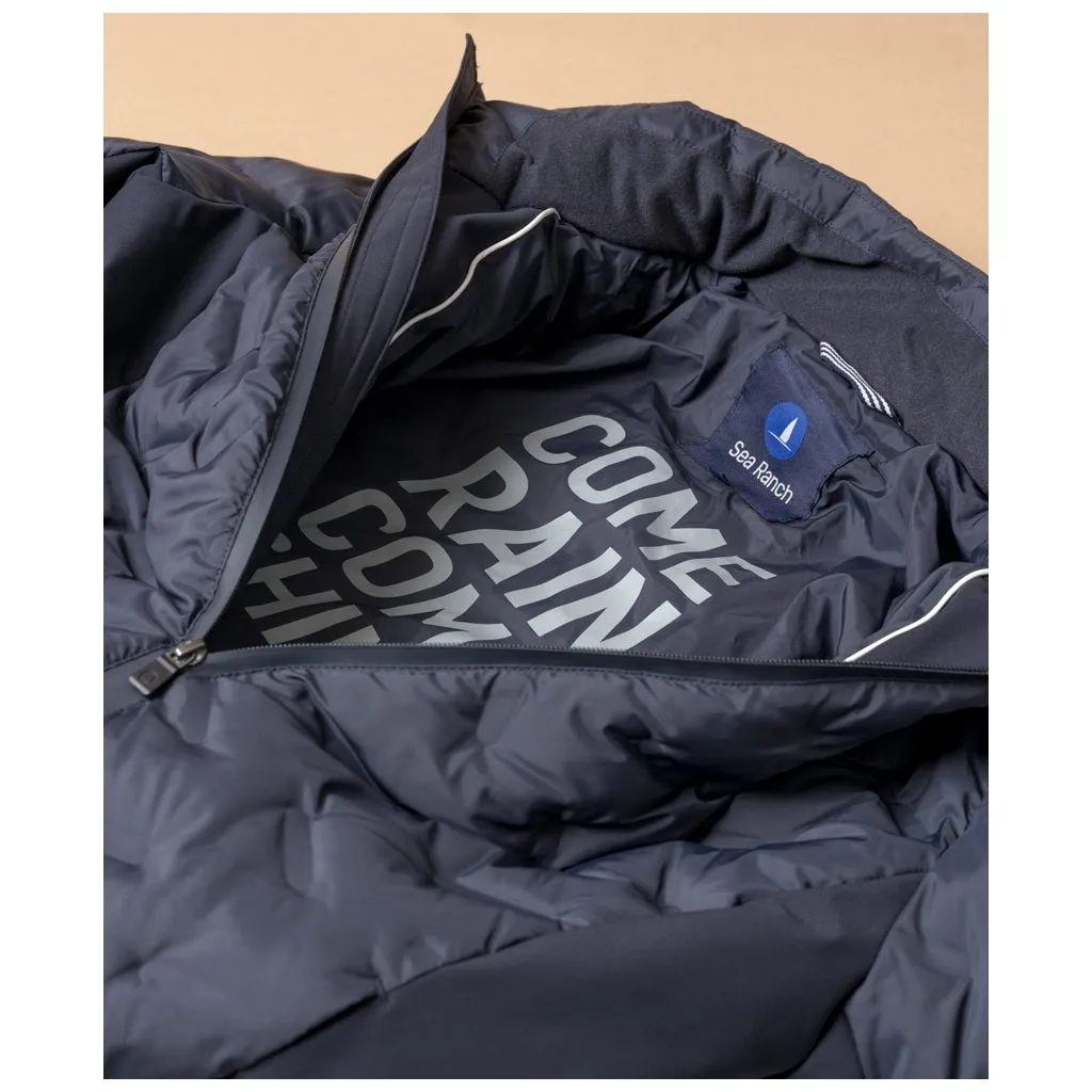 Sia Coat - Dark Navy