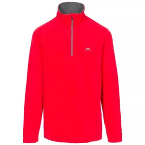 Trespass XXXL Red Blackford 1/2 Zip Mens Microfleece