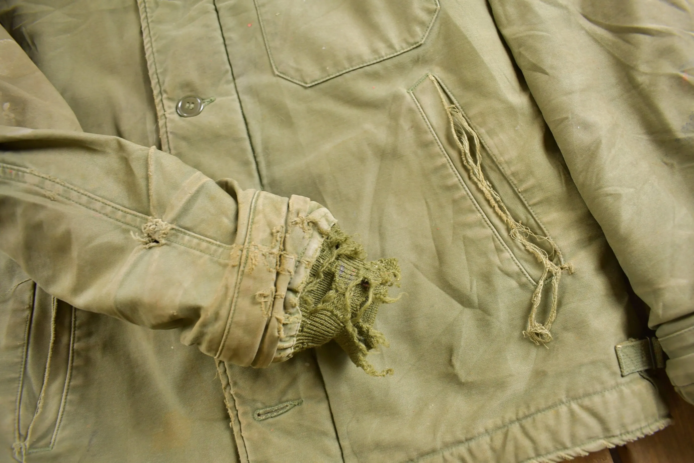 Vintage 1962 US Navy Deck Jacket