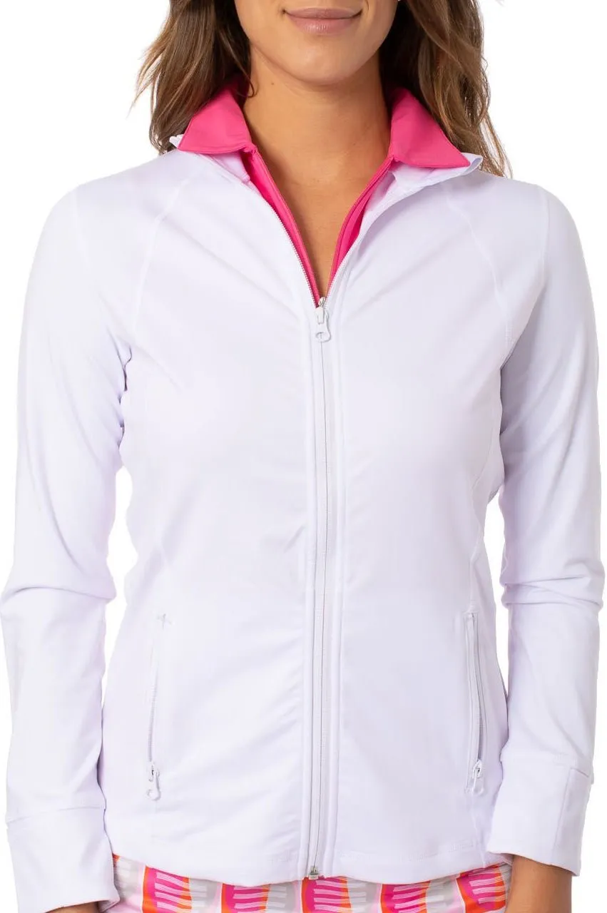 White Buttery Soft GT Tech Jacket