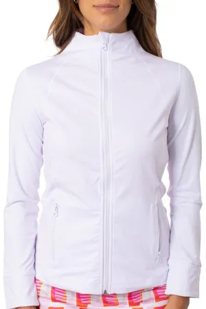 White Buttery Soft GT Tech Jacket