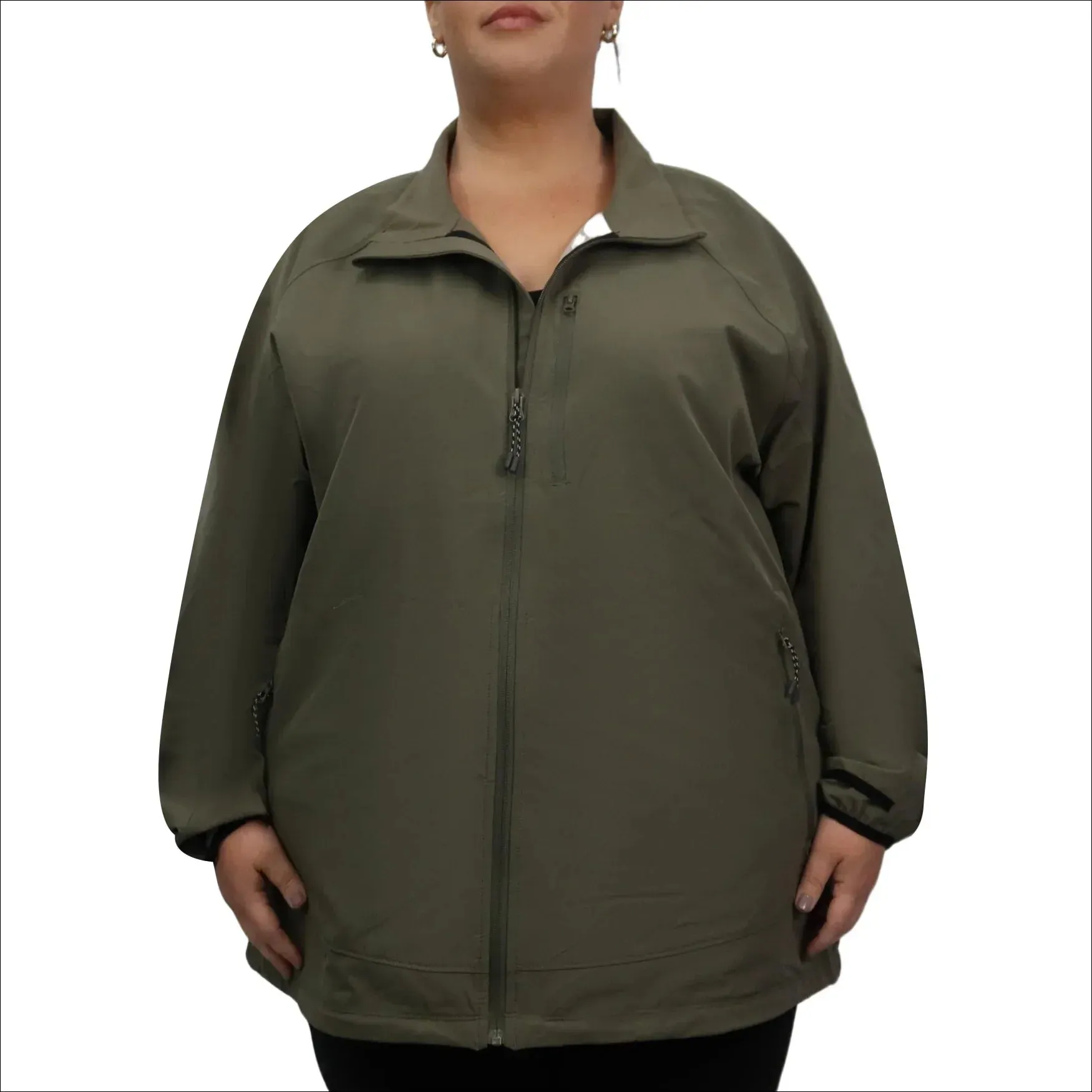 Women’s Plus Size Sabre 2X-6X Stretch  Rain Jacket